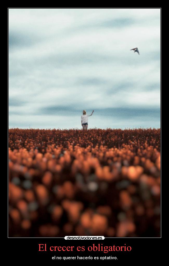 El crecer es obligatorio - 