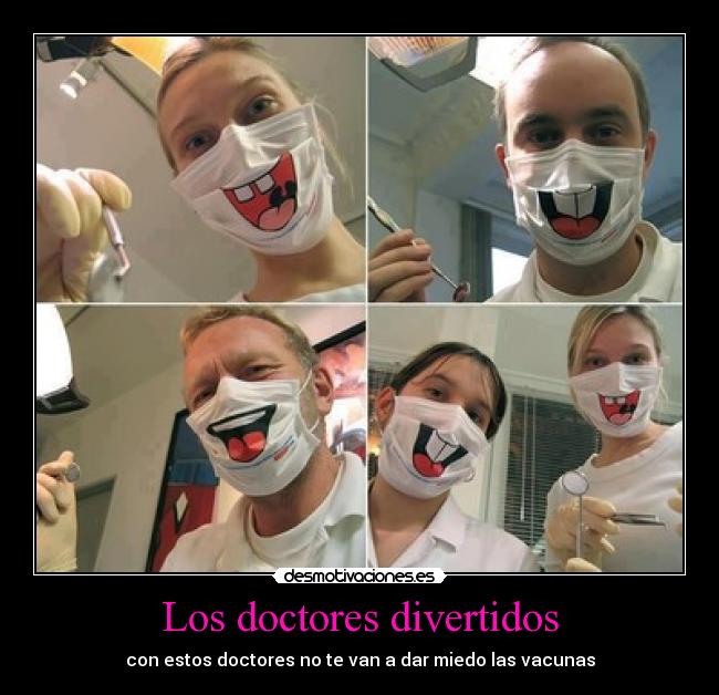 Los doctores divertidos - con estos doctores no te van a dar miedo las vacunas