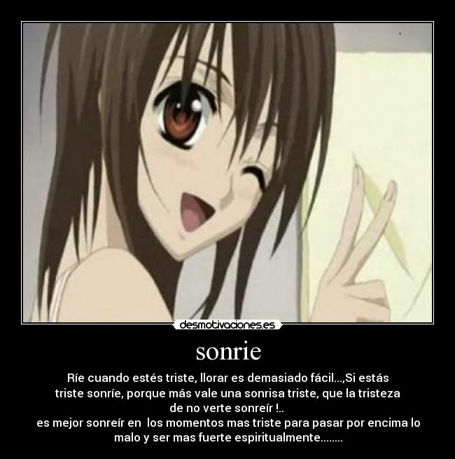 sonrie -