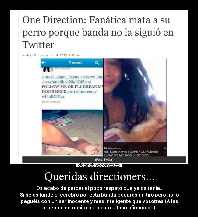 Queridas directioners... - 