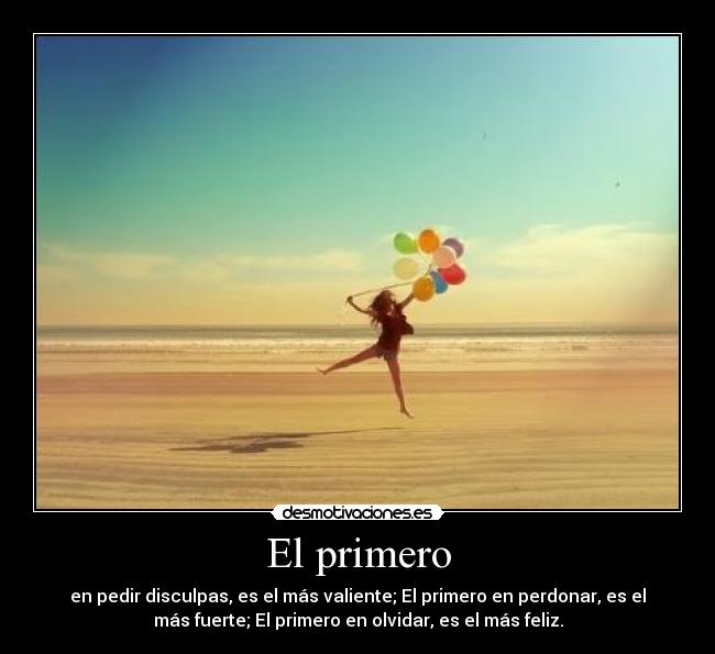 El primero -