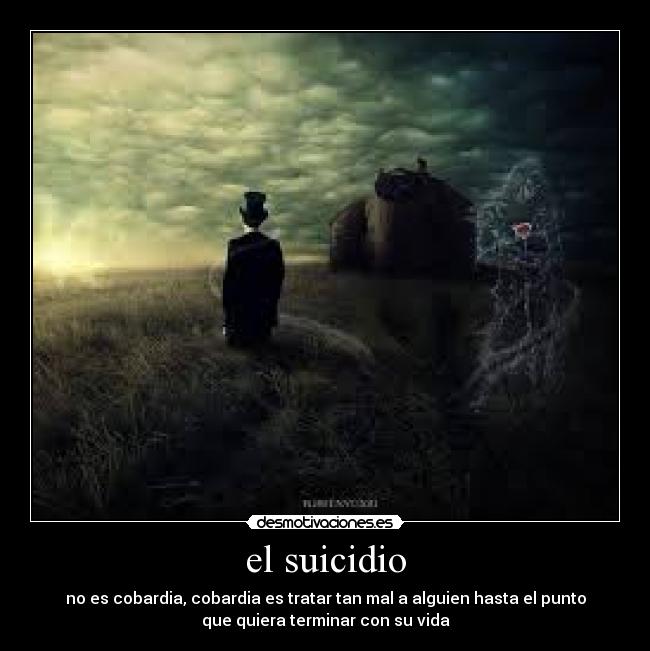 el suicidio -