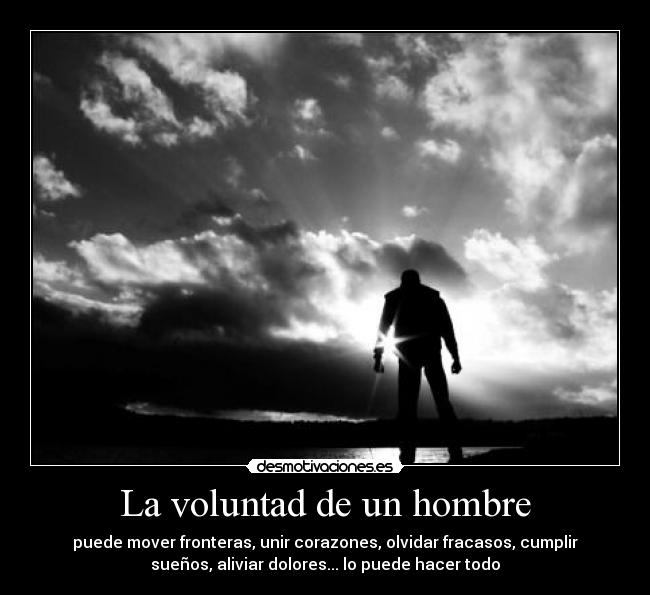 La voluntad de un hombre - 