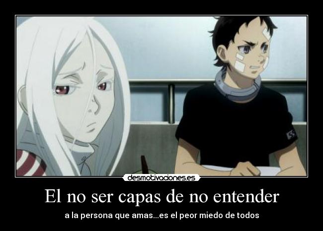 El no ser capas de no entender - 