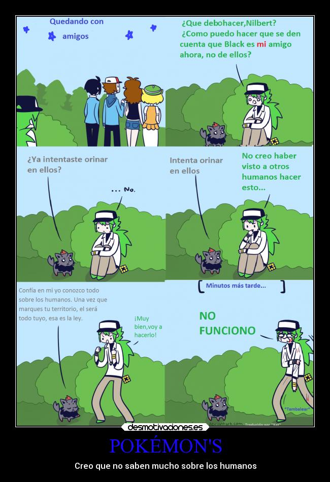 POKÉMONS - Creo que no saben mucho sobre los humanos