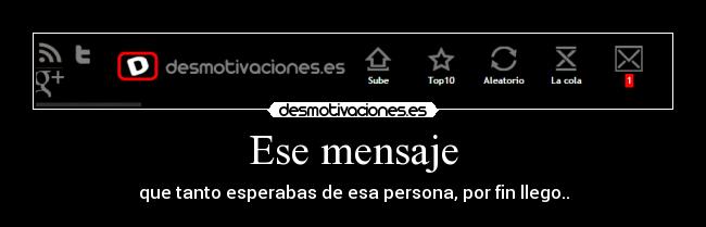Ese mensaje - 
