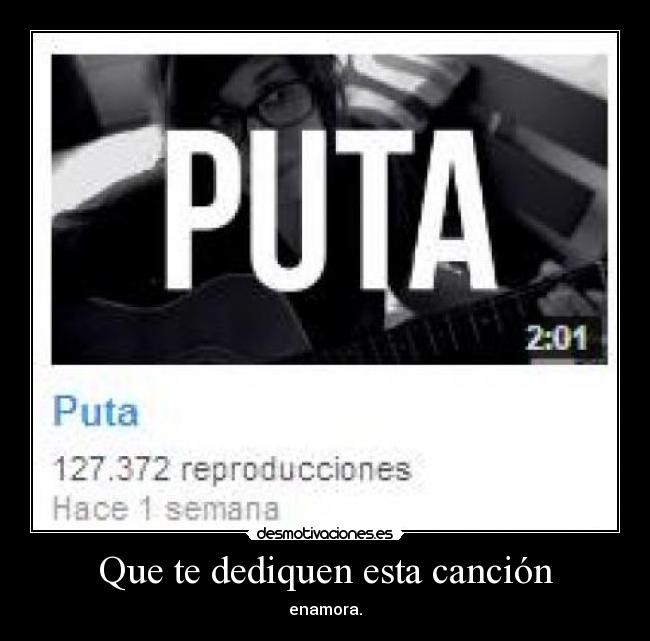 Que te dediquen esta canción - enamora.