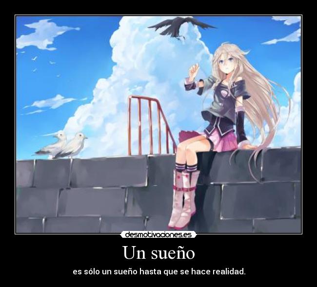 carteles vocaloid suenos realidad shinigamixlll desmotivaciones