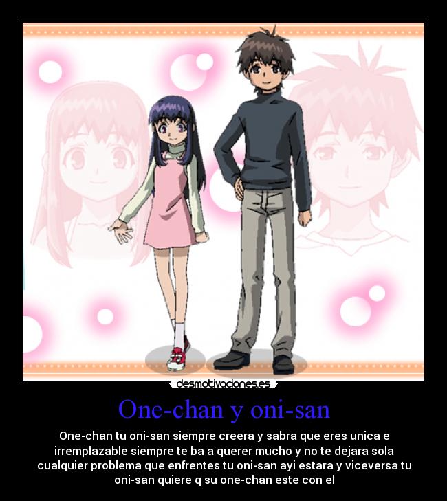 One-chan y oni-san - 