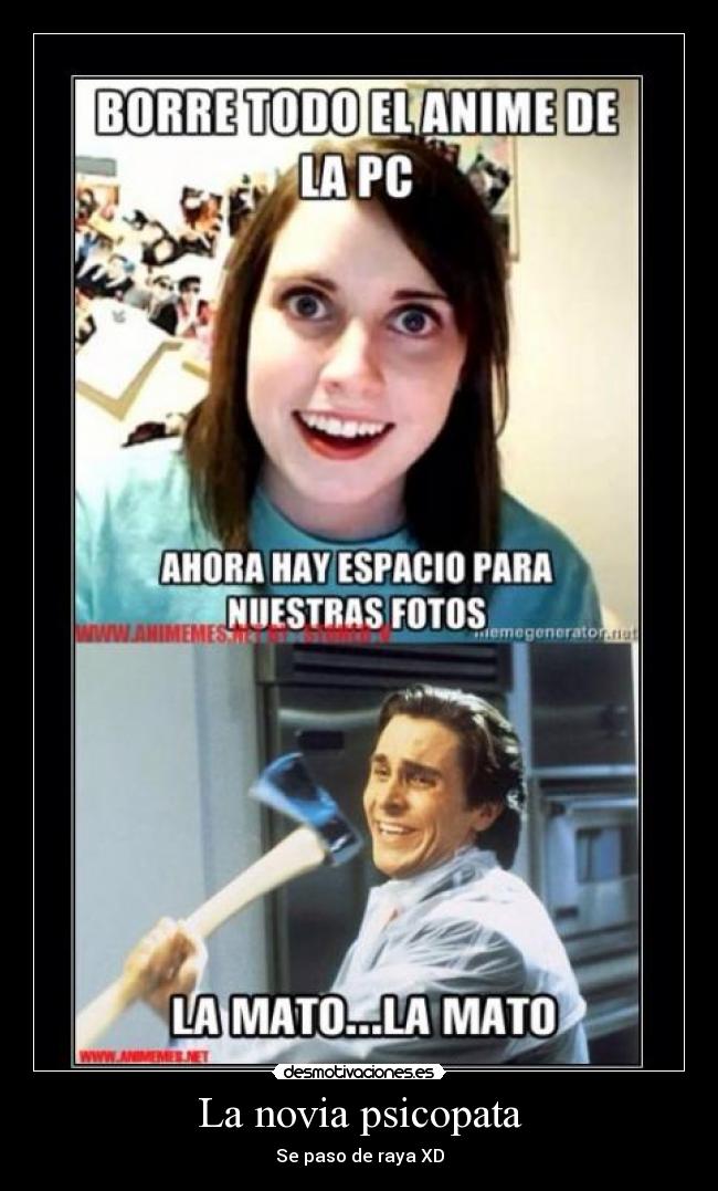 La novia psicopata -