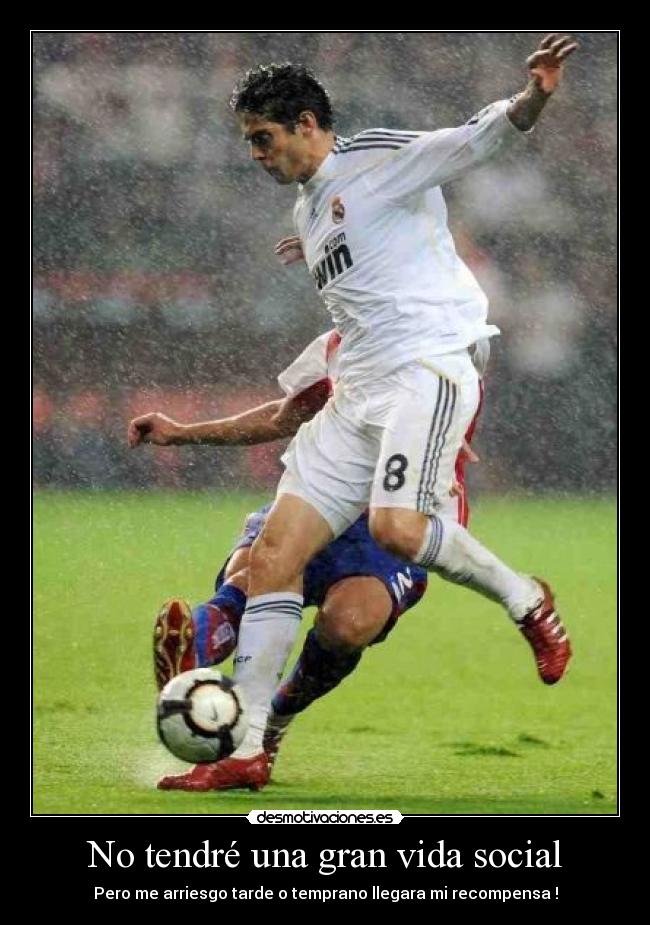 No tendré una gran vida social - 