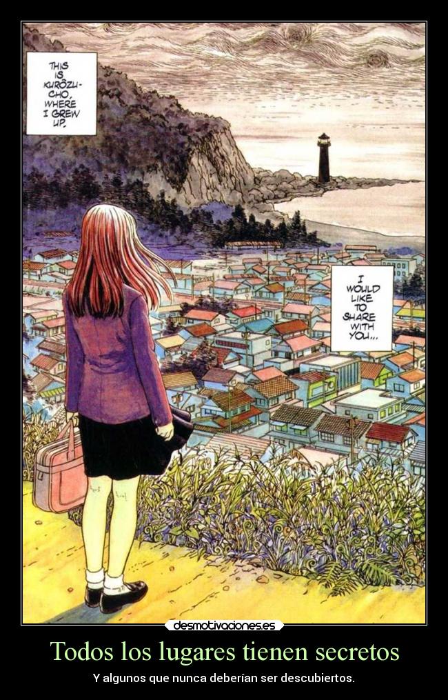 Todos los lugares tienen secretos - Y algunos que nunca deberían ser descubiertos.