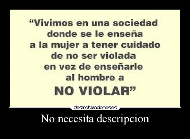 No necesita descripcion -