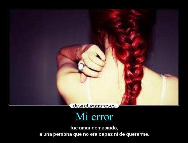 Mi error -