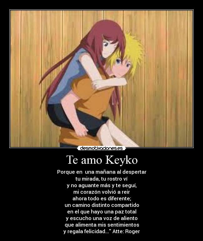 Te amo Keyko -