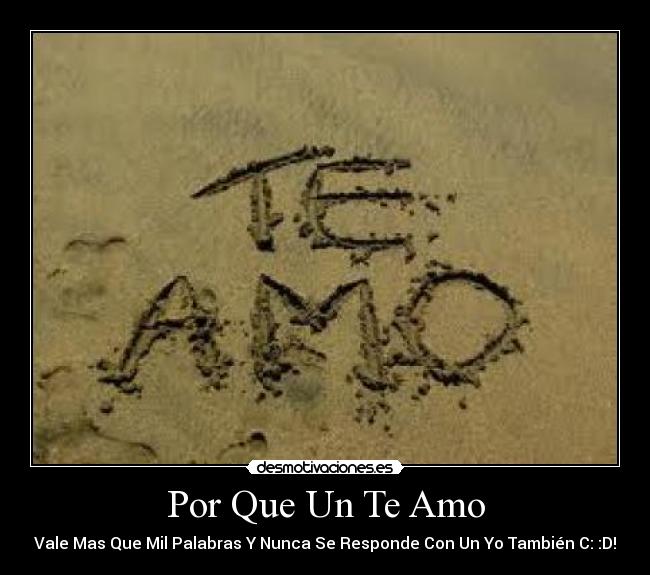 Por Que Un Te Amo -