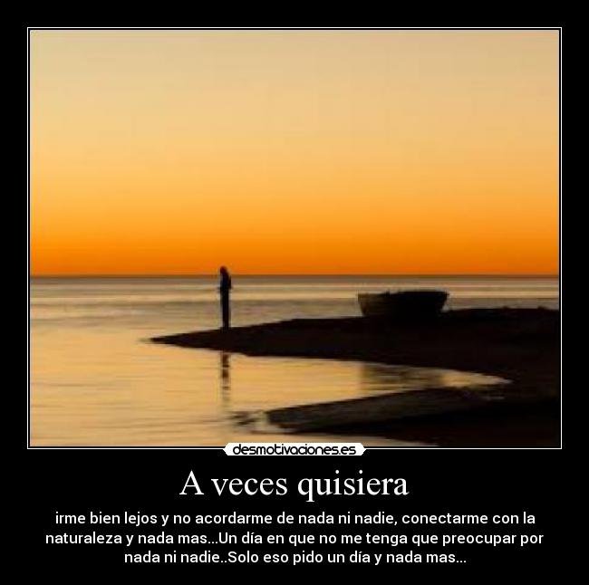 A veces quisiera - 