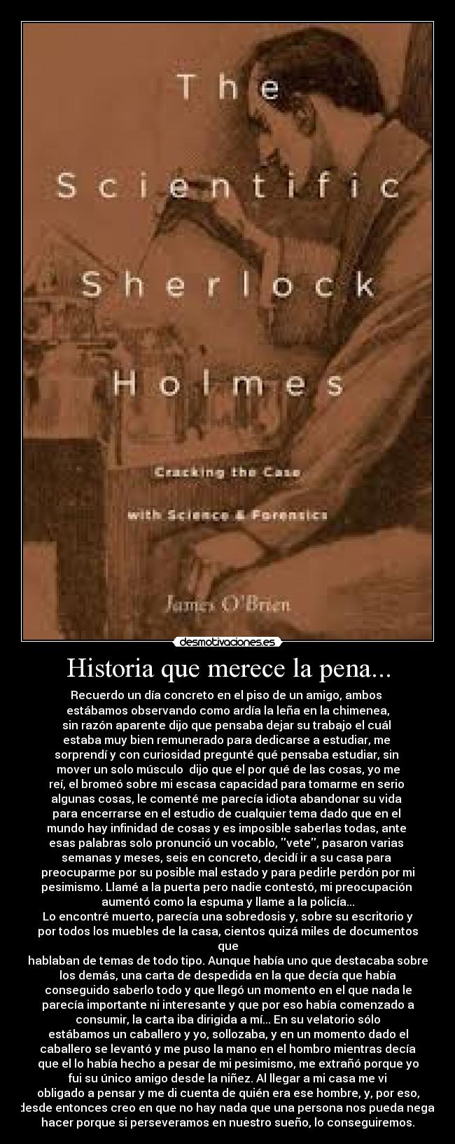 carteles historia sherlock holmes desmotivaciones