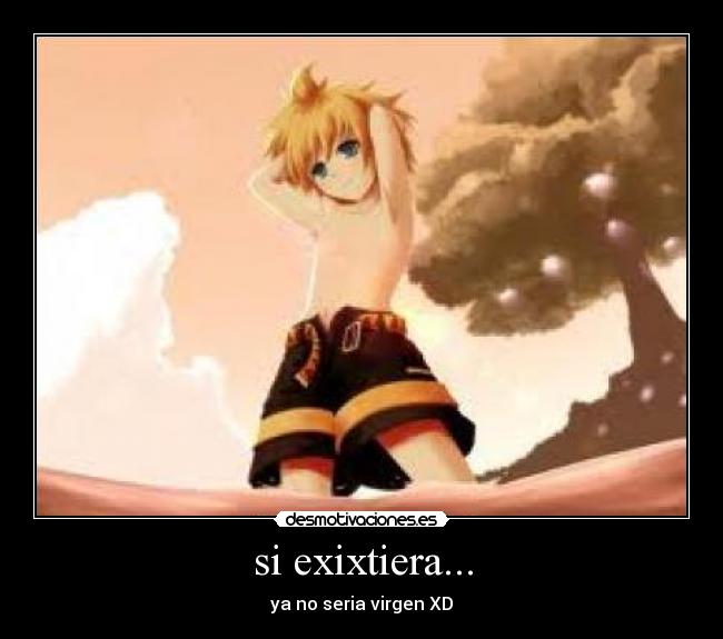 carteles kagamine len desmotivaciones