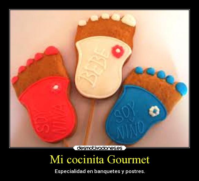 Mi cocinita Gourmet - Especialidad en banquetes y postres.