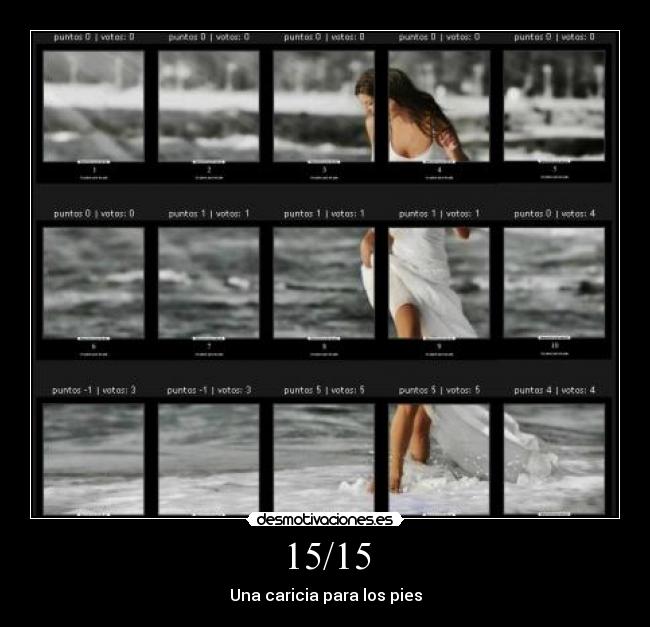 15/15 - Una caricia para los pies