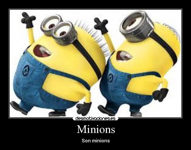 Minions - Son minions