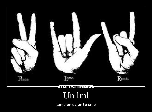 Un lml - tambien es un te amo