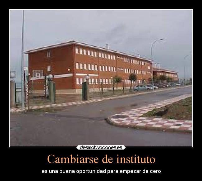 Cambiarse de instituto - 
