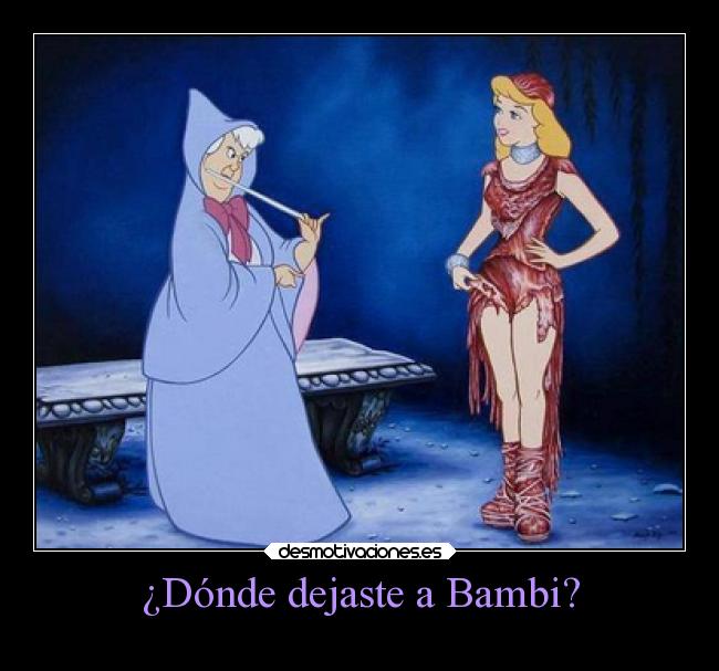 ¿Dónde dejaste a Bambi? - 