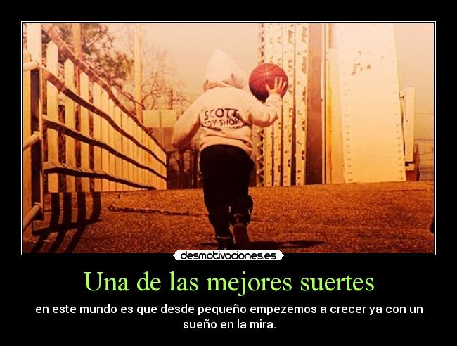 Una de las mejores suertes -