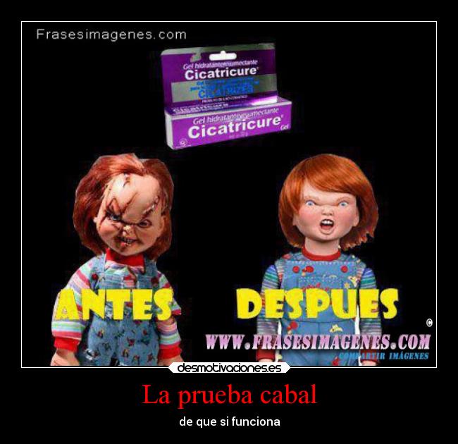 La prueba cabal -