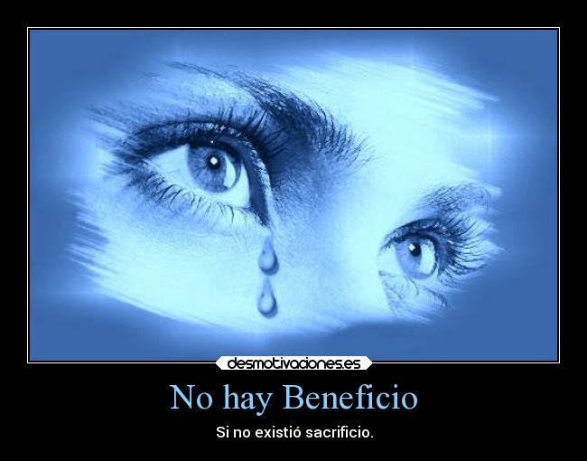 No hay Beneficio -