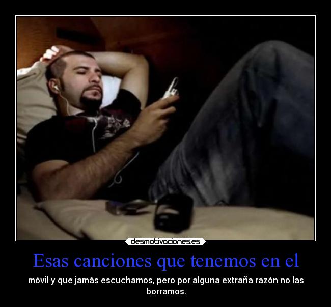 Esas canciones que tenemos en el -