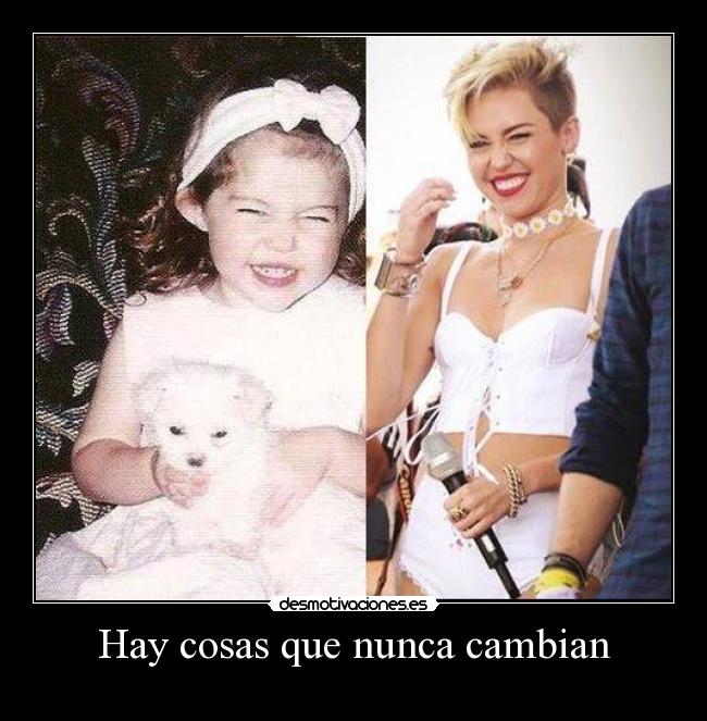 Hay cosas que nunca cambian - 