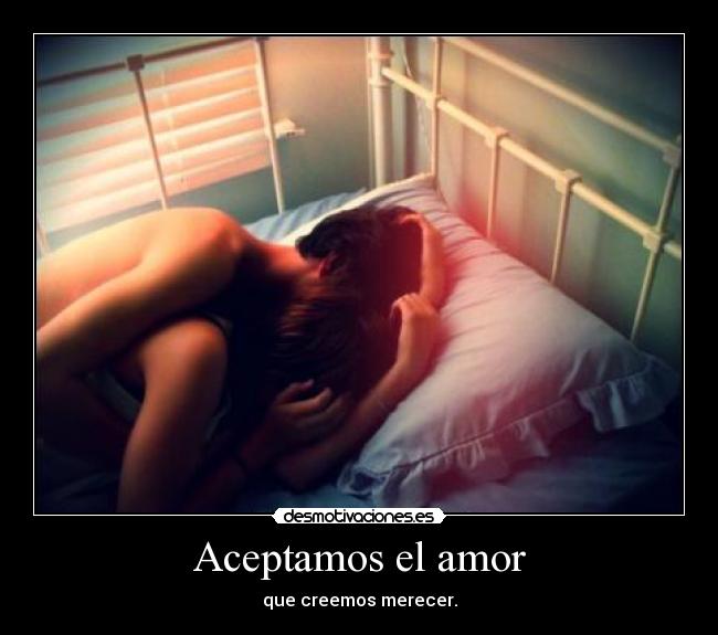 Aceptamos el amor -
