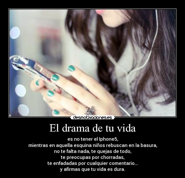 El drama de tu vida -