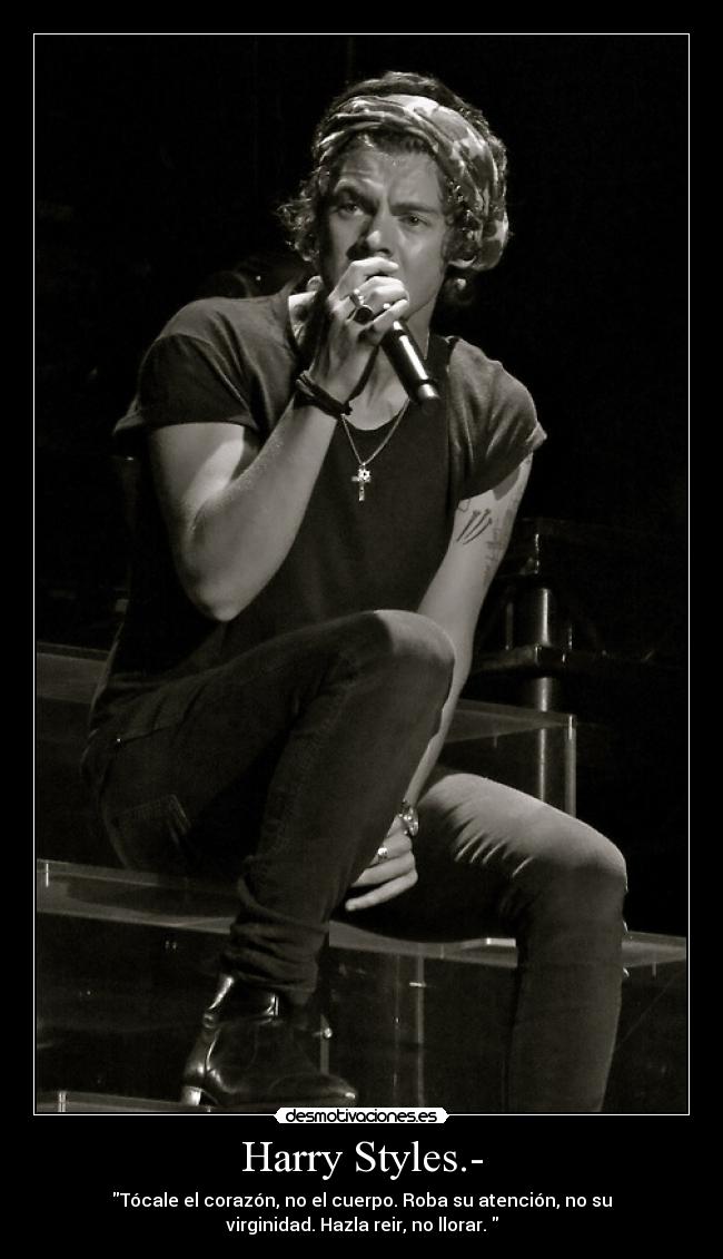 Harry Styles.- -