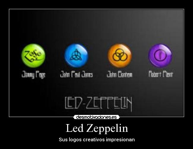 Led Zeppelin - Sus logos creativos impresionan