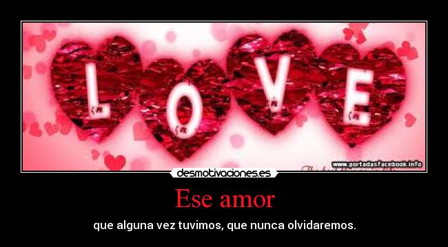 Ese amor - 