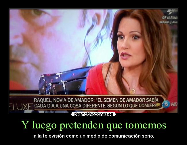 carteles amador come semen que sabria semen pregunta desmotivaciones