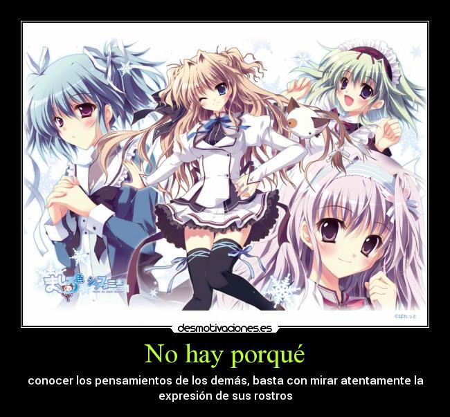 carteles anime mashiro iro symphony the color lovers desmotivaciones