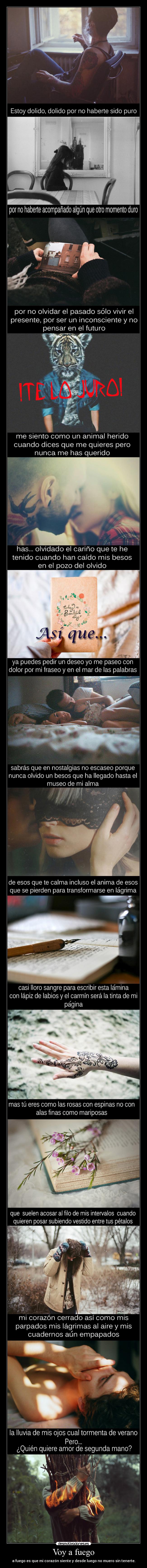 carteles amor ausencia musica rapsusklei fuego cajitaman desmotivaciones