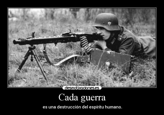 Cada guerra -