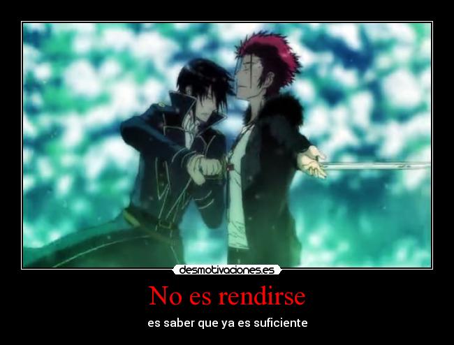 No es rendirse - es saber que ya es suficiente