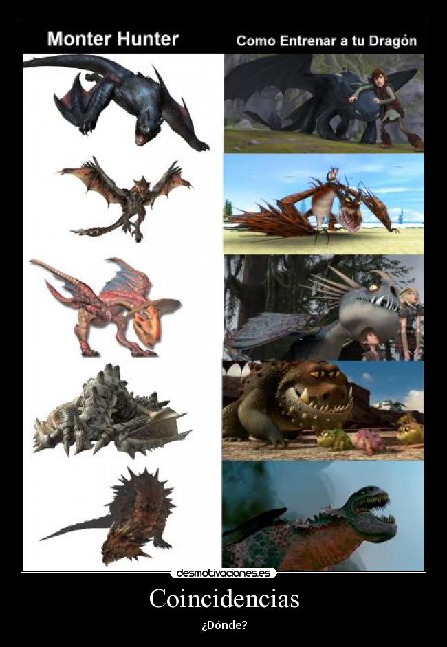 Coincidencias - ¿Dónde?