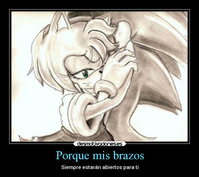 Porque mis brazos -