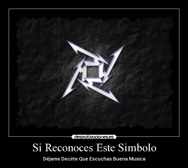 Si Reconoces Este Simbolo - 