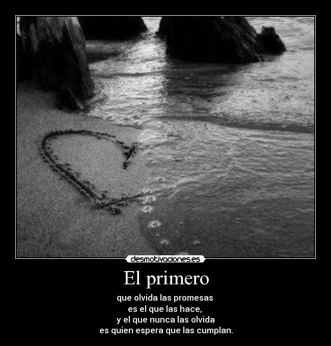 carteles promesas olvidar cumplir desmotivaciones