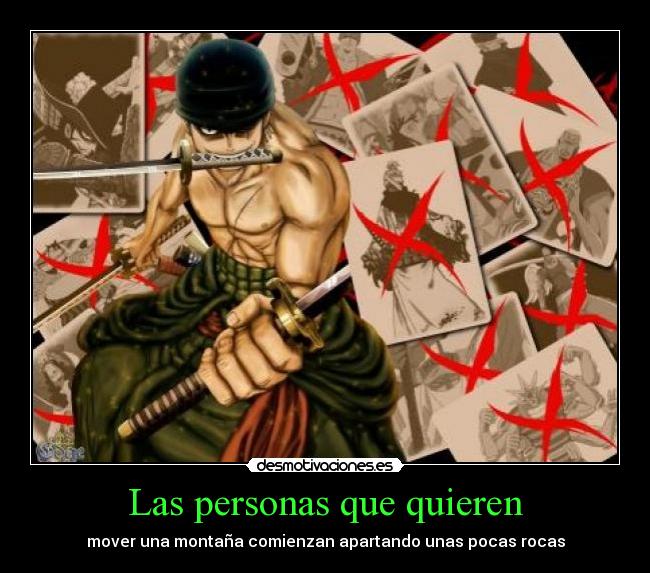 carteles eften zoro onepiece10 onepiece anime promesas suenos santoryo kaizokugari desmotivaciones