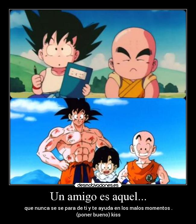 Un amigo es aquel... -